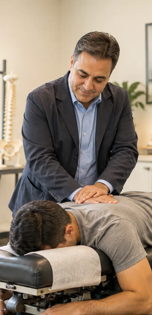 Chiropractic manual treatment