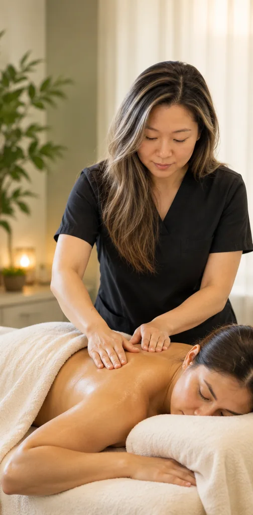 Registered massage therapy treatment